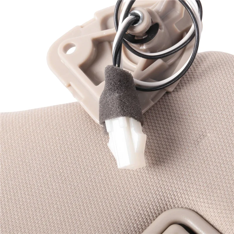 

Durable-Left Sun Visor Shade Wtih Light Beige For 2013-18 Pathfinder 2014-17 Infiniti QX60 2013 JX35 96400-9PB0A, 96401-9PB0A