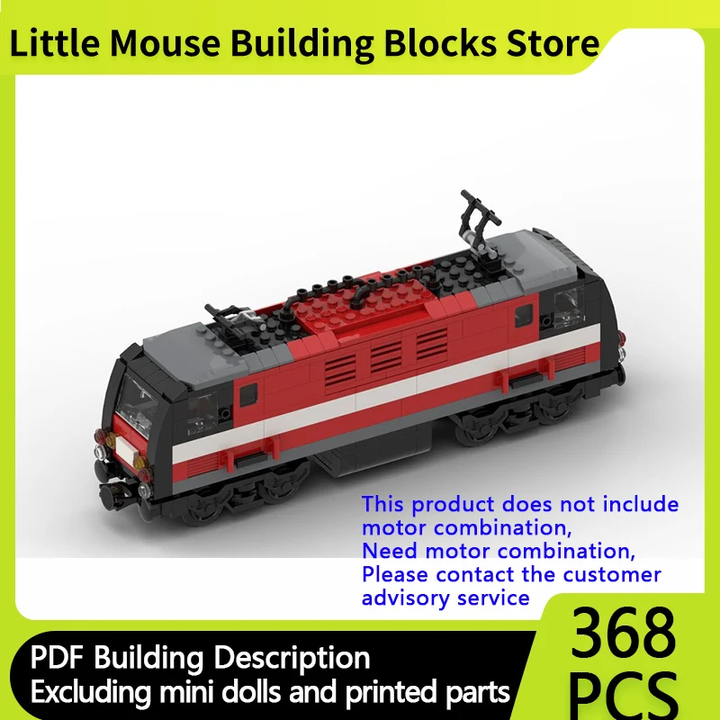 

City Car Model MOC Building Bricks Model 05 Diesel Locomotive Modular Technology Gifts Holiday Assemble Children Toys Suit