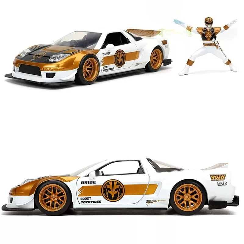 Jada 1:24 2002 NSX TYPE-R JAPAN SPEC modified Diecast Car Metal Alloy Model Car Toy Gift Collection