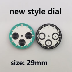 VK63 dial new style panda dial Customizable logo and pattern Watch Accessories suitable for 39mm case quartz watch VK63 movement