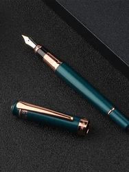 Hero 849 Metal Fountain Pen Business Office Signature Ink Pen Birthday Gift Writing Stationery Supplies