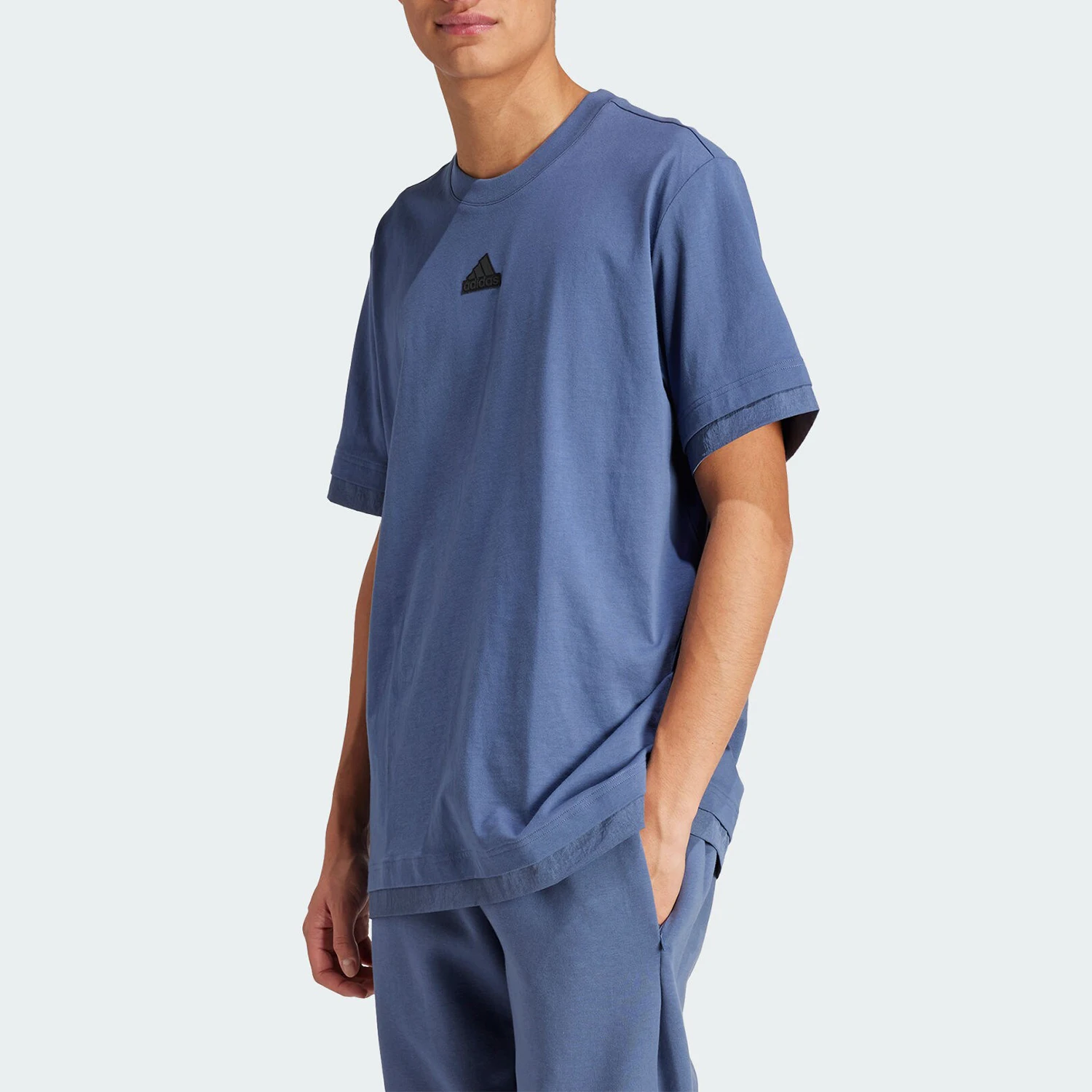 Adidas genuine M CE Q2 PR TEE men's minimalist sports short sleeved shirt IR5176