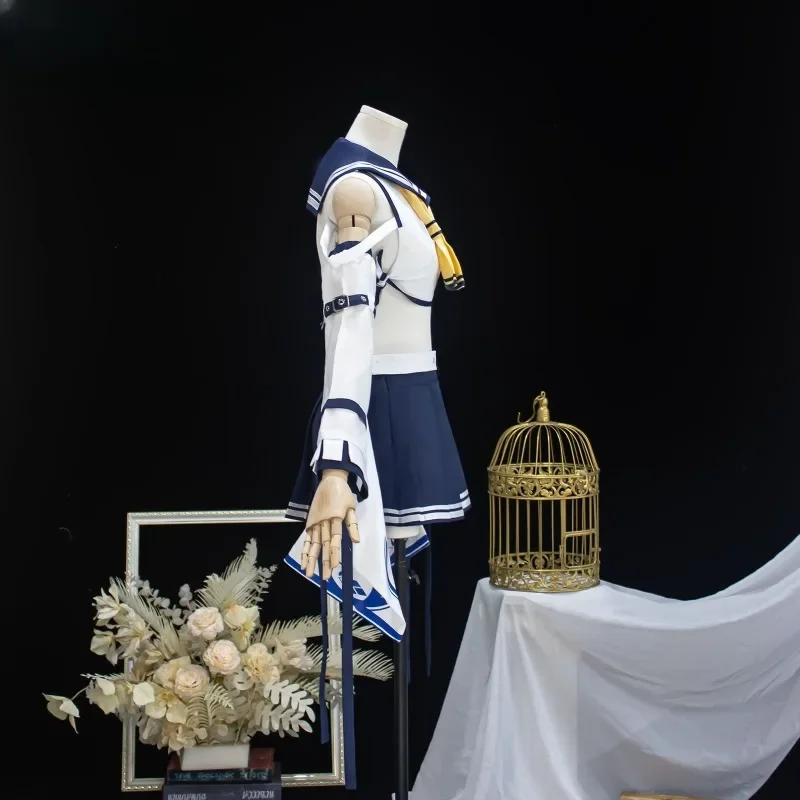 زي موحد جديد مثير لعام 2025 تنورة JK مجموعة كاملة للنساء لعبة الحفلات موضوع Azur Lane أزياء IJN Ayanami ملابس البحارة