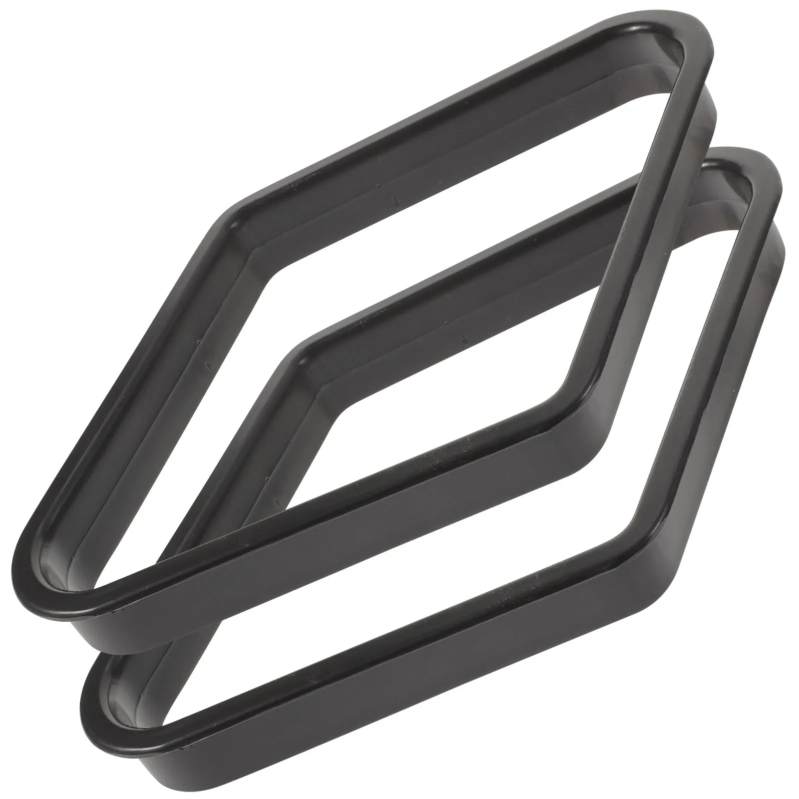 

2Pcs Billiard Durable Plastic 9-Ball Billiard Rack Pool Table Accessory Storage Frame For Snooker Pool Table Balls Game Room