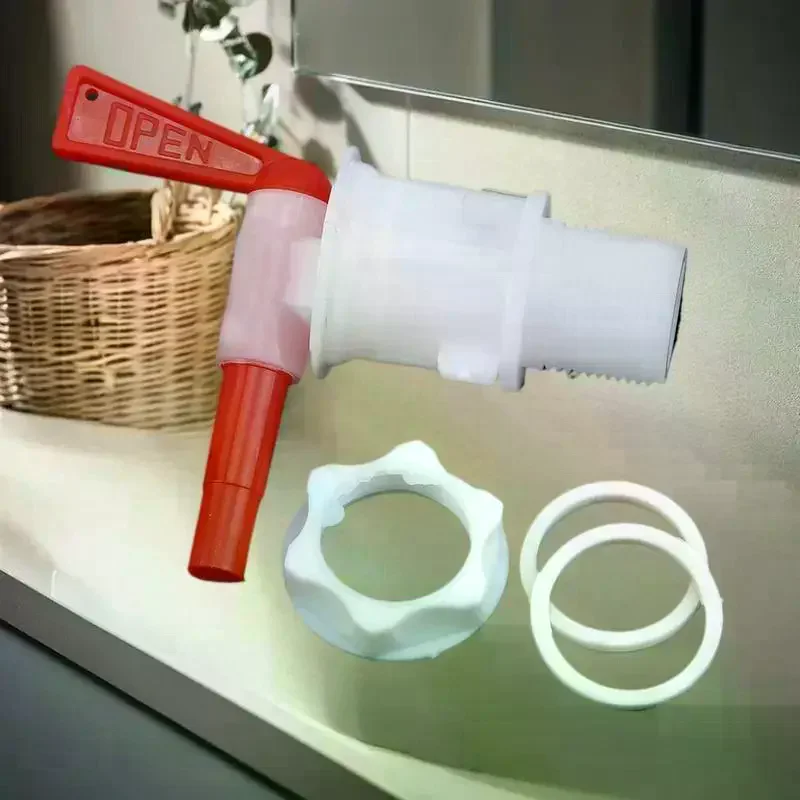 Home Brew Beer and Wine Spigot; Durable Plastic Replacement Tap; Ideal for Soda Beverages