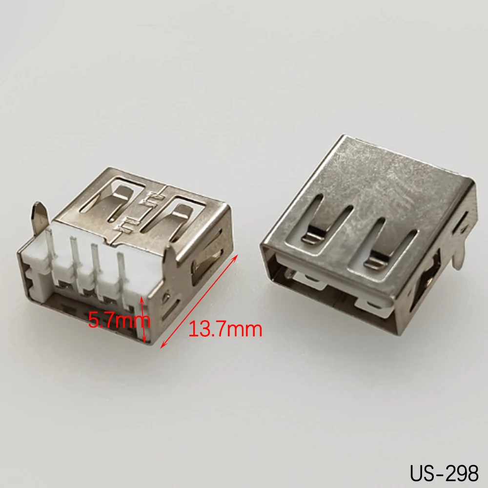 5PCS USB 2,0 Weibliche USB Buchse Stecker 4P USB 2,0 4 Pin Weibliche USB 2,0 Transfers Jack für Laptop Notebook Computer USB Typ A/B – Detail 9