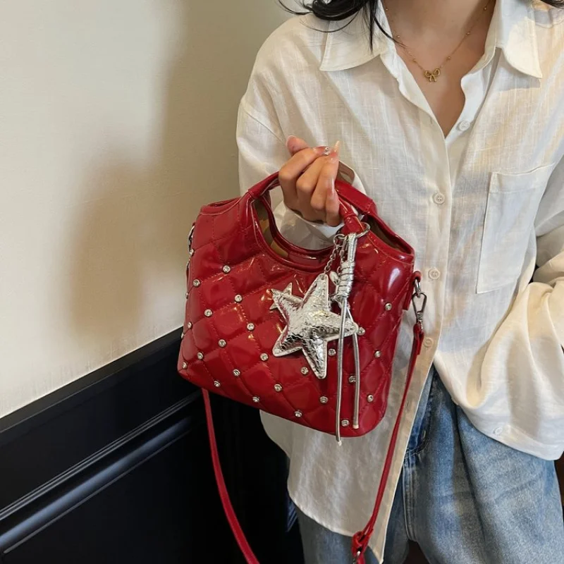 

Elegant Ladies Shoulder Bag Designer Leather Crossbody Handbag Chic Tote Purse For Daily Use