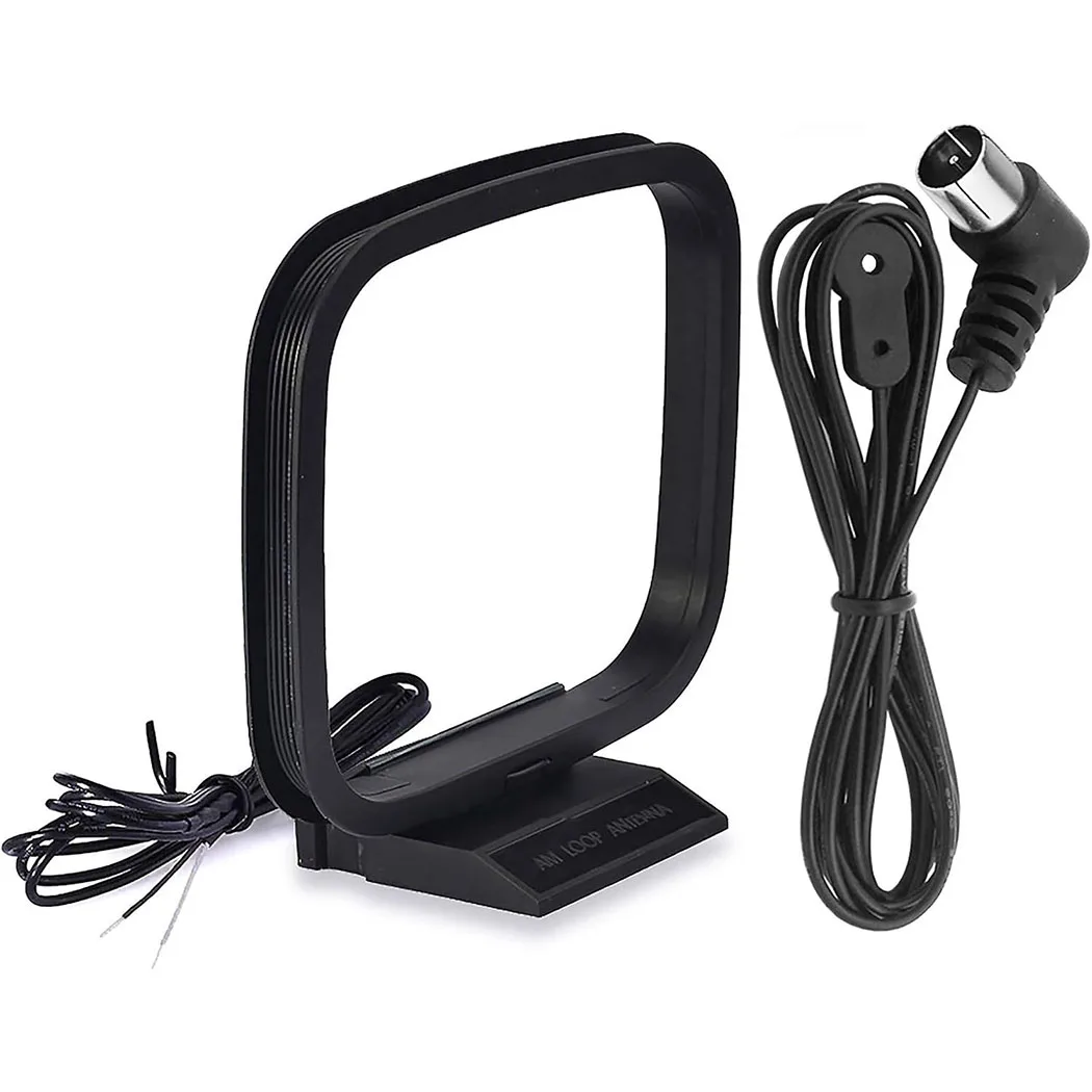 Antena FM de 75 Ohm e Antena Loop AM para Rádio HD Interno Pioneer Onkyo Yamaha Marantz, Receptor de Rádio FM Bluetooth para Estéreo Doméstico