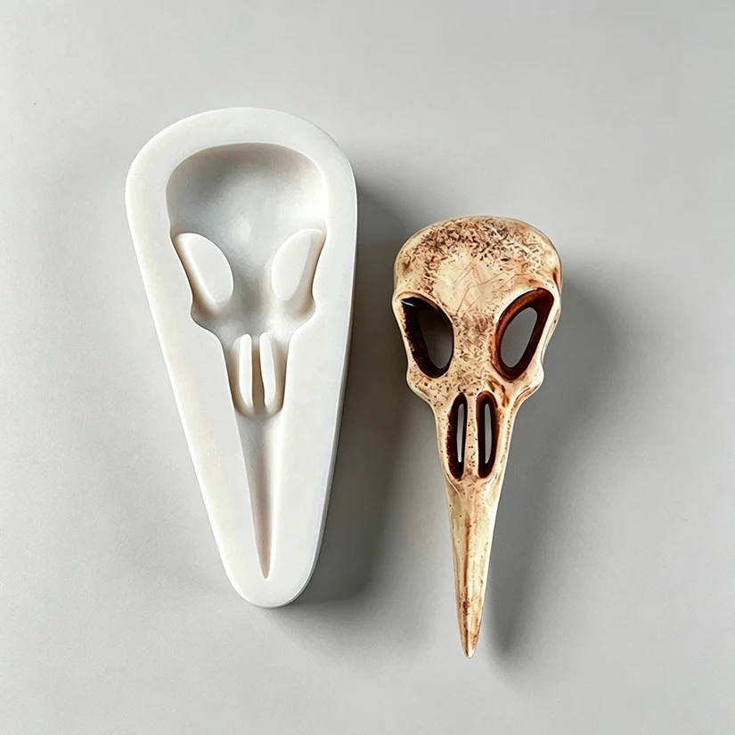 Halloween Skull Bat Wings Bone Silicone Mold for Sugarcraft Resin Cupcake Baking Fondant Cake Decorating Tools - view 3