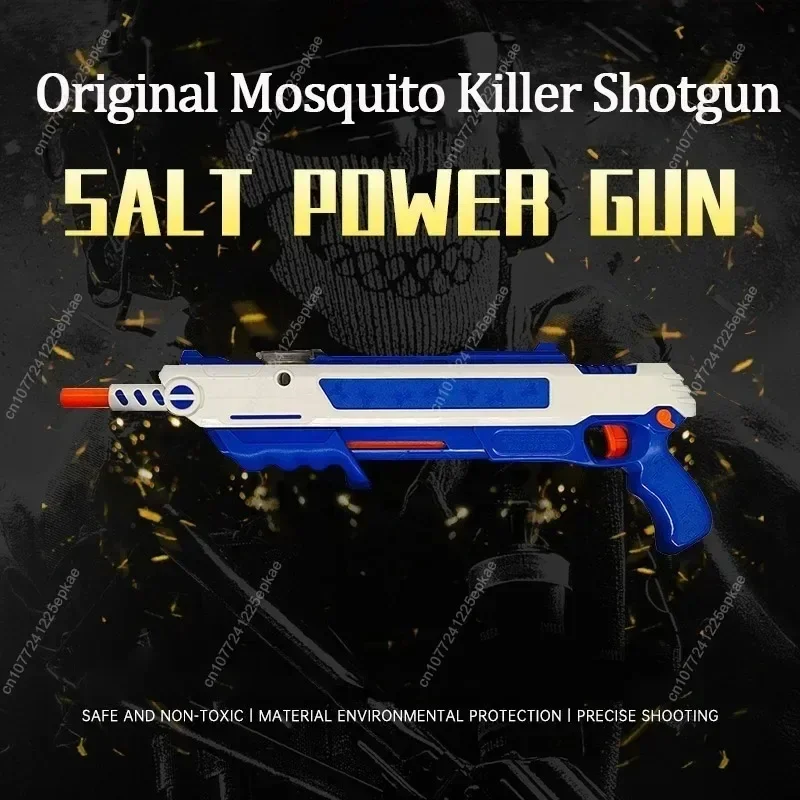 Insect Salt Gun Kills Flies Mosquitoes Adult Toy Gun Launcher Home Outdoor Birthday Gender Reveal Party Gift