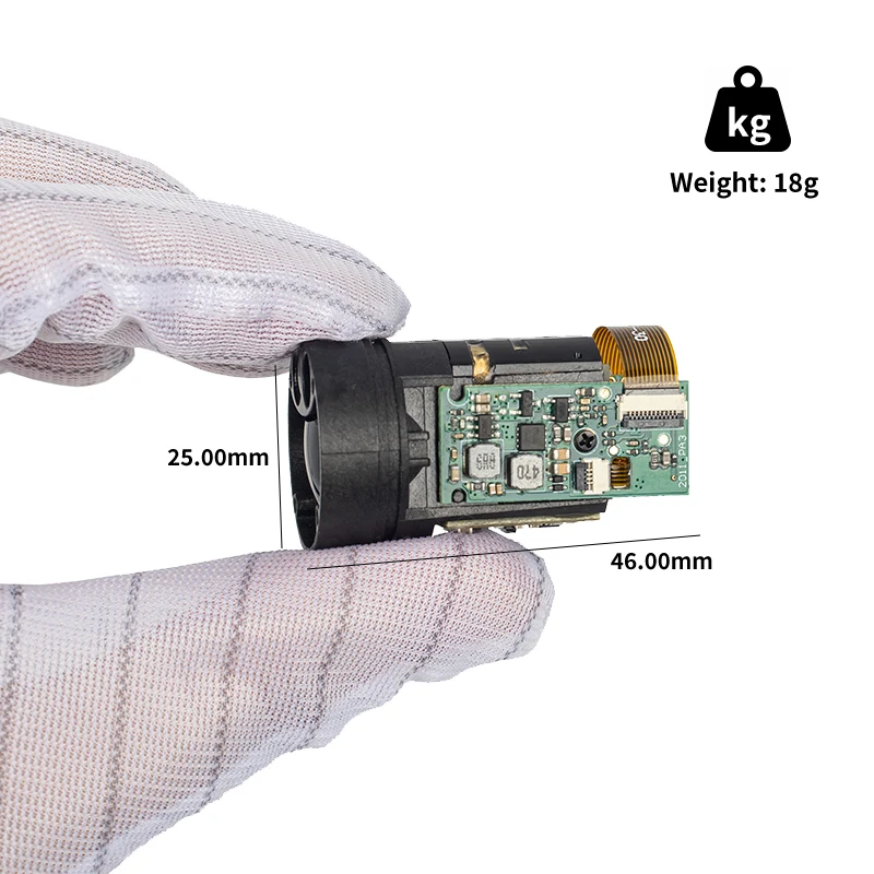 NewTC25 1500m Mini Size Laser Rangefinder Sensor for Night Sight 1500m Laser Distance Sensor with Laser Pointer