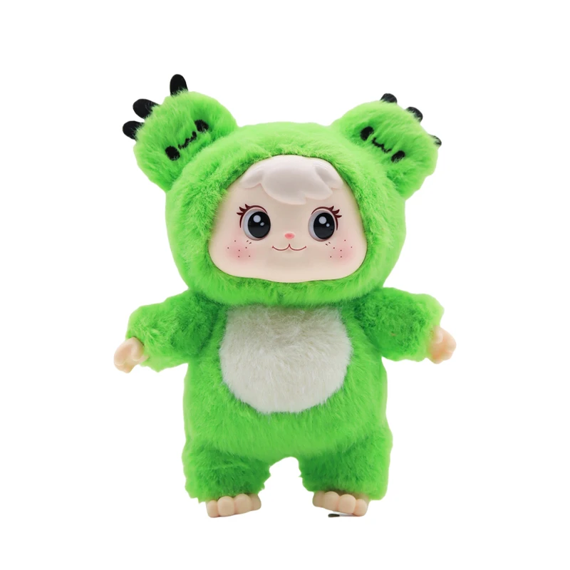 Bafengte Little Sheep Ajioo Plant Elf Series Модная игра Виниловая плюшевая кукла Слепая коробка Подарок Игрушка ручной работы Подвеска Креативный подарок