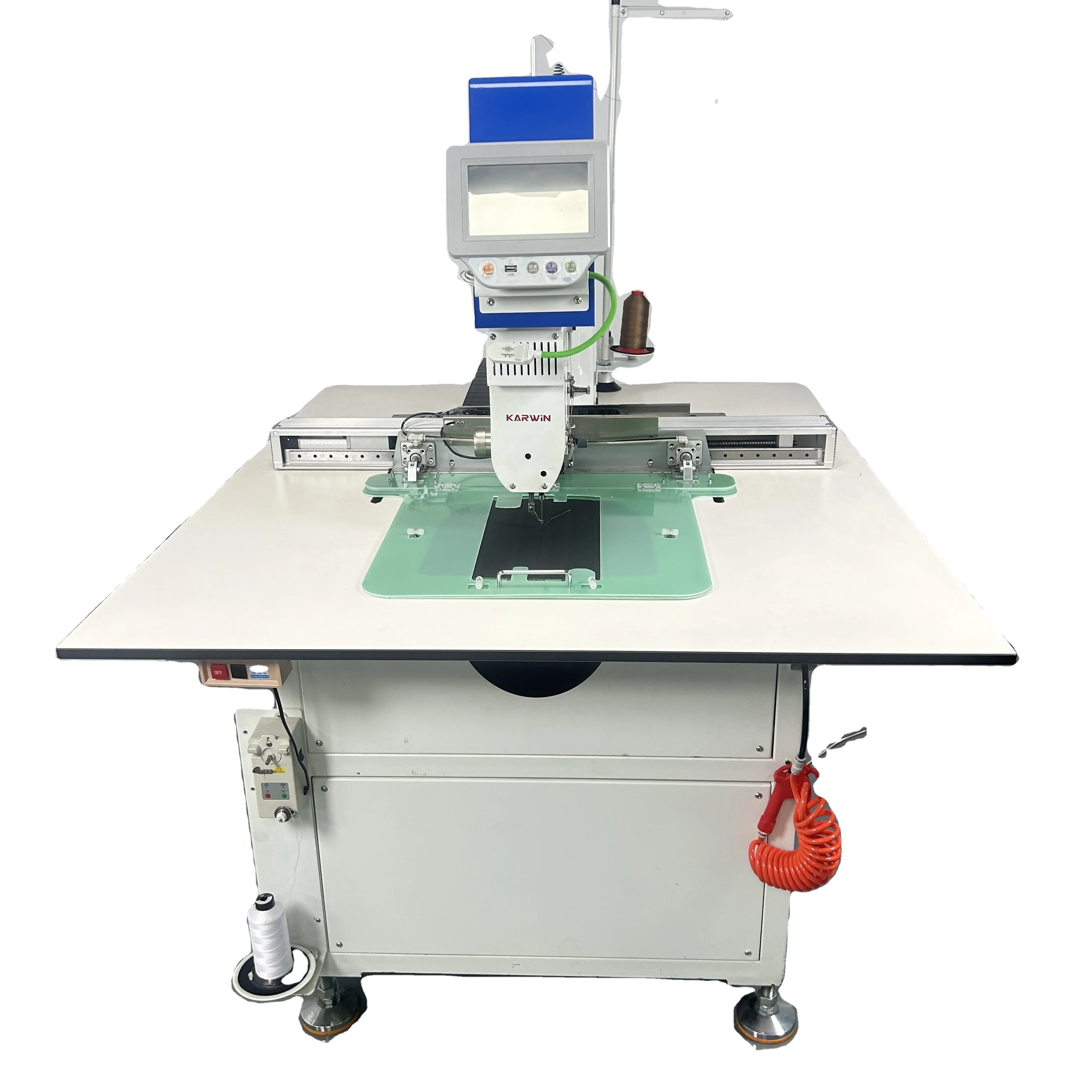 ATV&UTVKARWIN New Industrial Computerized Sewing Machine Automatic Feed Programmable Features Flat-Bed Design Single Needle 220V