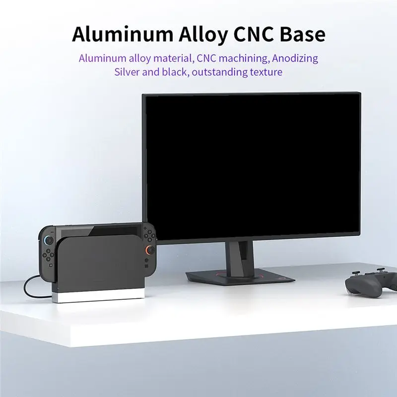 CH◆☆§ Switch 2 Universal Base with Cooling Fan 3 Gears Wind Speed Dual Fans Adjustable Base Docking Station~HOT SALE