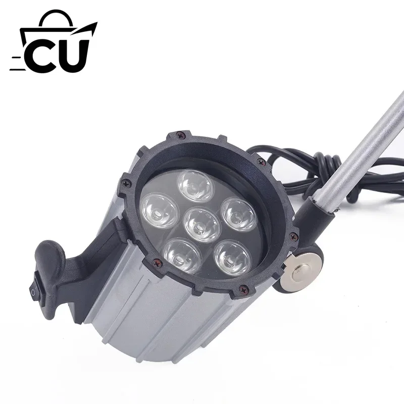 1 Set Rocker Arm Vertical Milling Machine, Milling Head Accessories, Head Accessories, White Quartz Lamp 220V 55W With Base