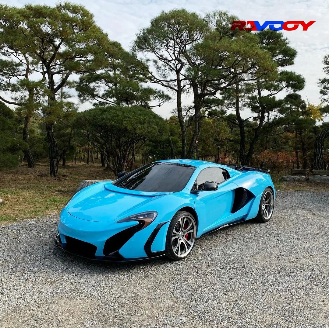 高品質光沢のあるスカイブルービニールラップフィルム自己粘着オートチューニングビニールラップステッカー耐久性のある塗装保護フィルム