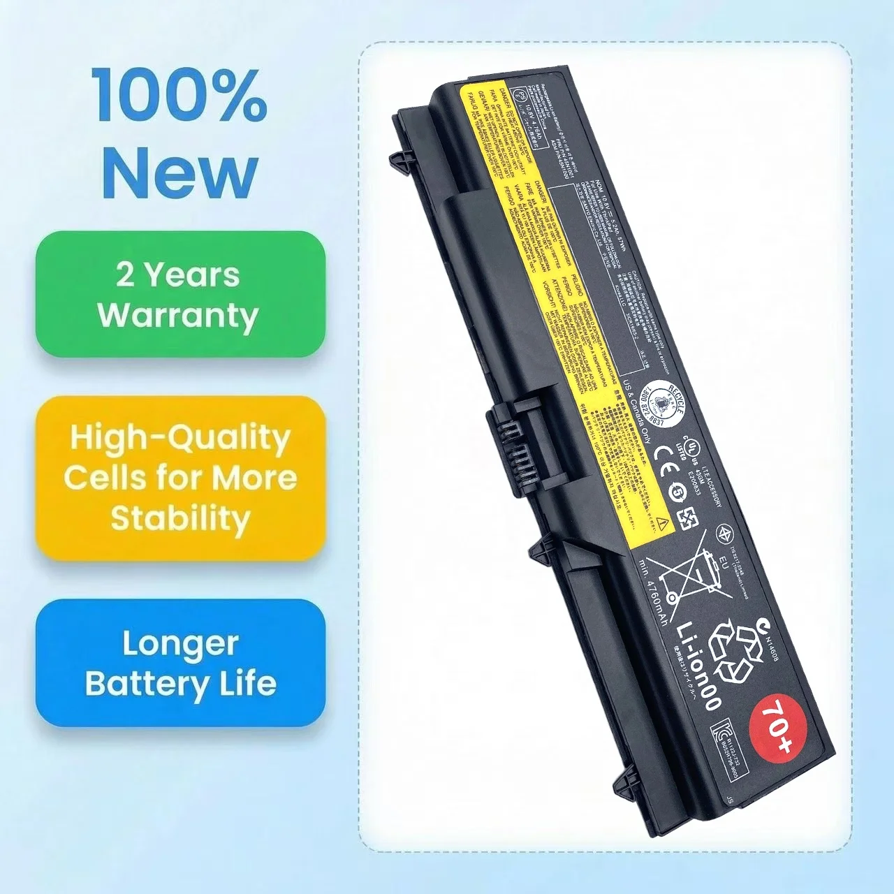 New 45N1001 10.8 57W Laptop Battery For Lenovo ThinkPad T430 T430I T530 T530I W530 SL430 SL530 L430 L530 45N1104 45N1105 45N1003