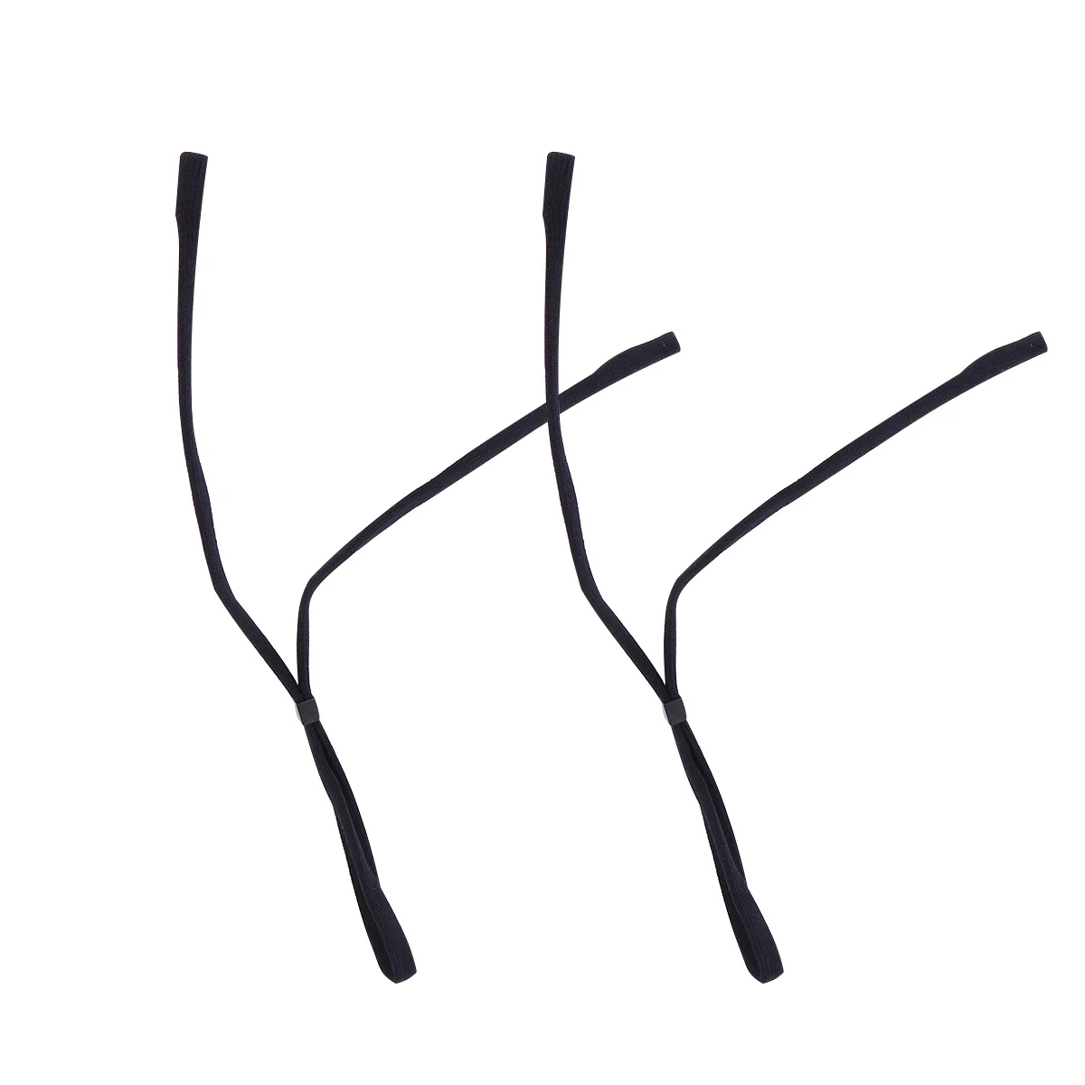 

2Pcs Adjustable Glasses Rope for Eyeglasses Sunglasses Non-Slip Outdoor Eyewear Strap Lightweight Portable Reading Glasses Chain