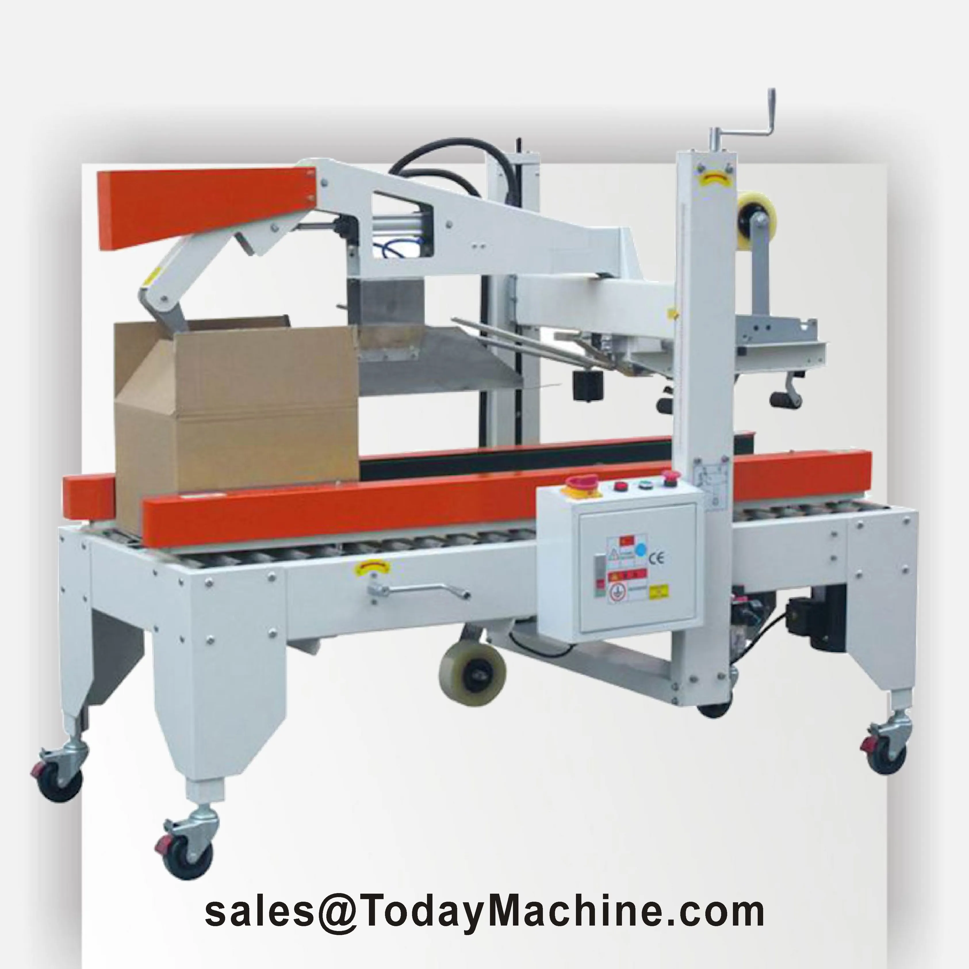 

Electric Sealing Machine for Beverage Small Box Carton Case Sealers High Capacity 30-40 Boxes/Min Cold