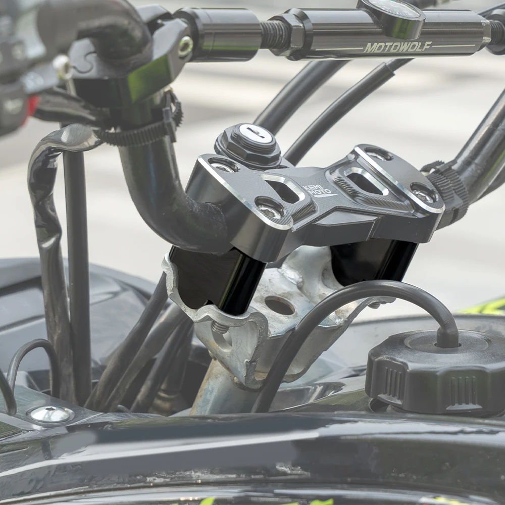 

ATV Handle Bar Mount Clamp Compatible with Yamaha Raptor 700 2008-2025 Raptor 700R 2009-2025 Motorcycle Handlebar Riser