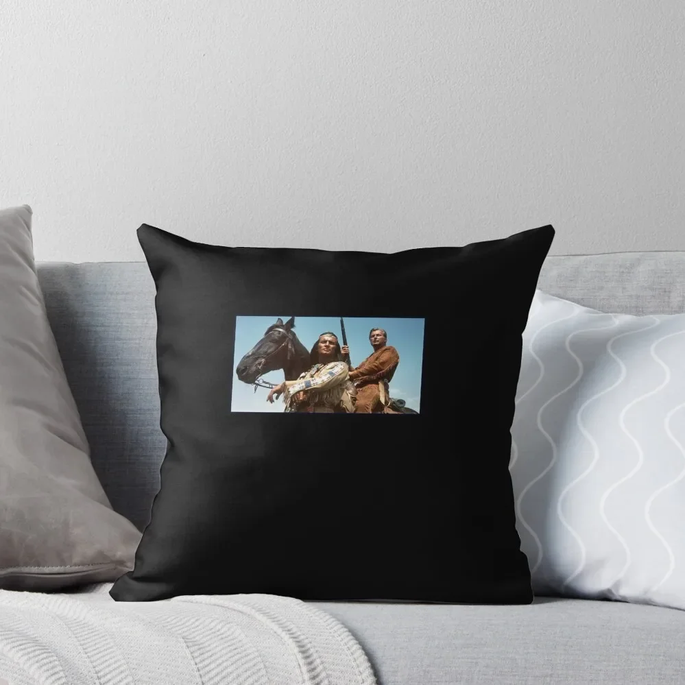 winnetou and old shatterhand Classic T-Shirt Throw Pillow anime girl Pillowcases Cushion Covers Sofa pillow