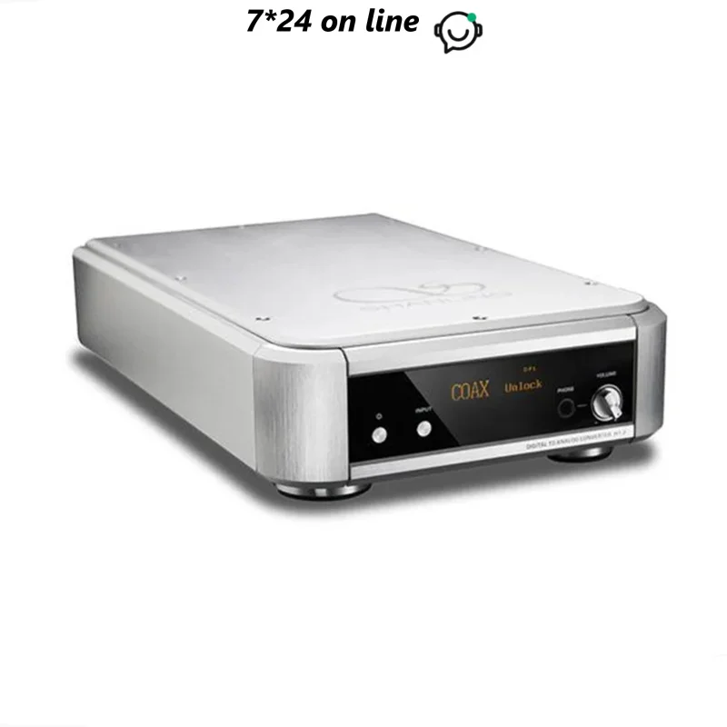 R-058 Shanling H1.2S 32bit/384KHZ DSD128 DSD HiFi USB Audio Decoder Headphone Amp Hifi Digital Turntable AC220V-240V 50/60Hz