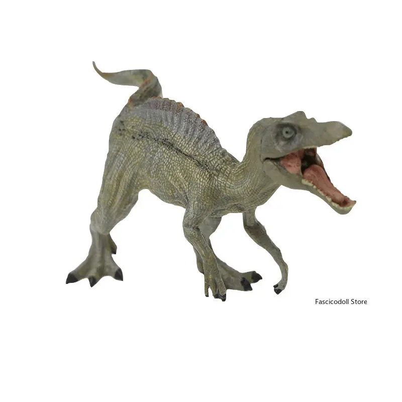 Animal Simulation Spinosaurus 19.5cm Action Figure Jurassic Dinosaur Model Biological Figurine for Decoration Toy Kids Birthday