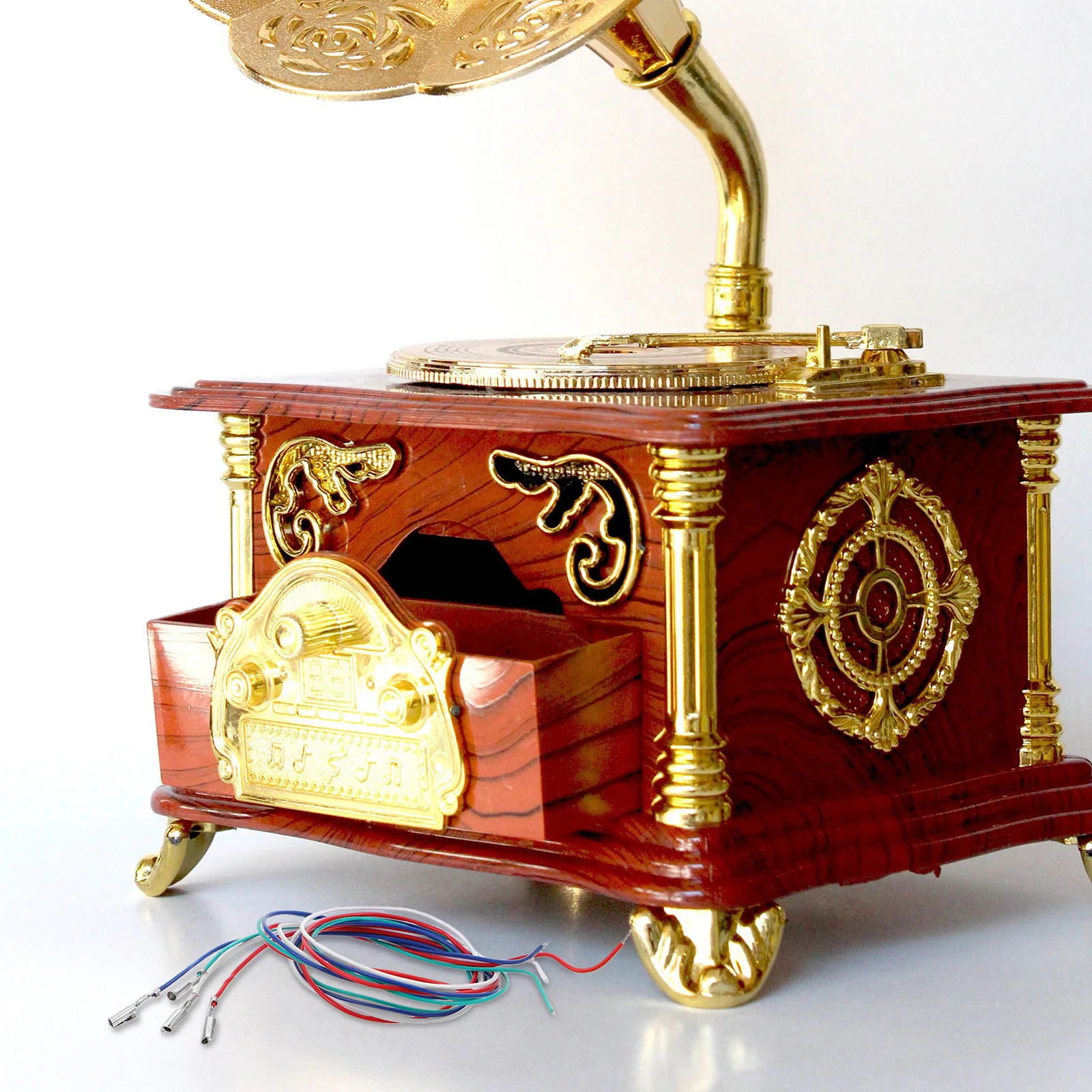 

8Pcs Cartridge Phono Leads Turntable Headshell Replacement Vinyl Player Audio Wires High Fidelity Phonograph Cable