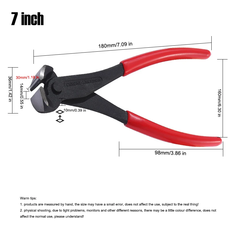 Walnut pliers, nail pulling pliers, hardware guide, manual flat top cutting pliers, woodworking labor-saving pliers