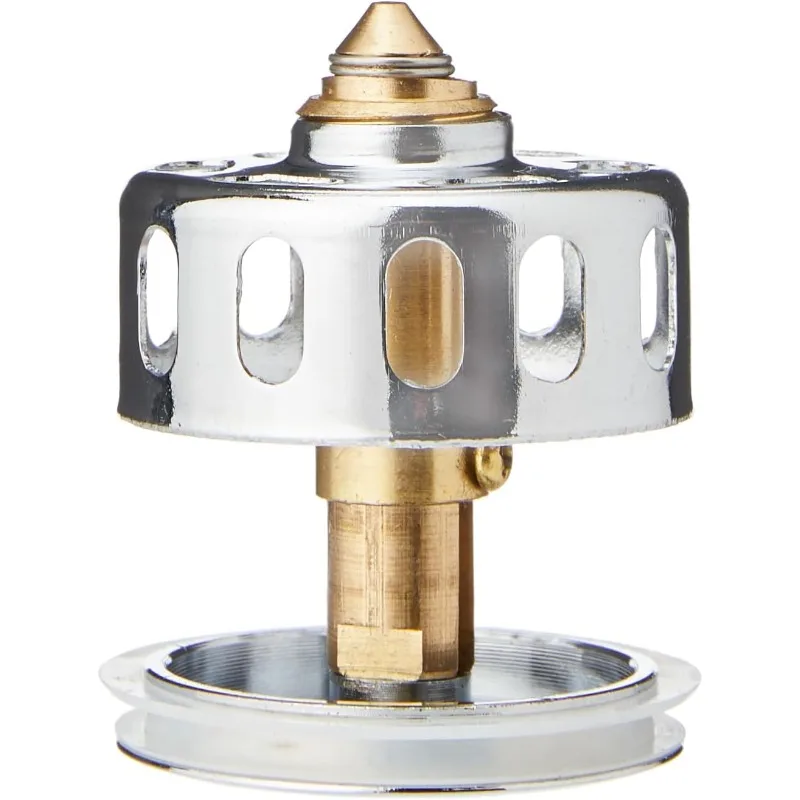 

Universal Pop-up Drainer Waste Stopper Bathtub Strainer Basin Drains Metal Filter Valve Plug Hair Catchers Bathroom Accessories