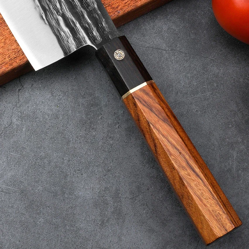 Japanese Chef Knife Meat Cleaver Sushi Sashimi Knife Hand Forged Butcher Slicing Boning Utility Kitchen Knives Set Cooking Tool