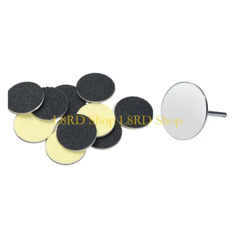 L8rd قدم الرملي الرملي القرص القابل للتصرف في حلقة ورق الصنفرة القابلة للتصرف في استبدال وسادة وسادة