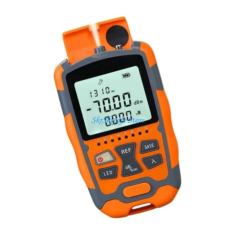Picture 6: E65E Portable Opticals Power Meter Networking Analyzers Built In Light Source Auto Shutdown Function