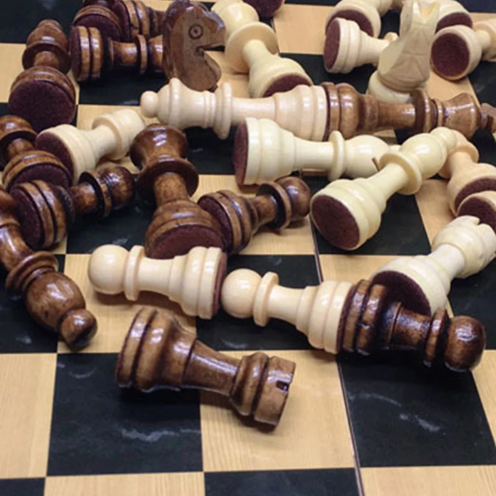 مجموعة شطرنج عالمية مغناطيسية خشبية قابلة للطي، لعبة شطرنج على الطاولة، مجموعة شطرنج للسفر للأطفال والكبار