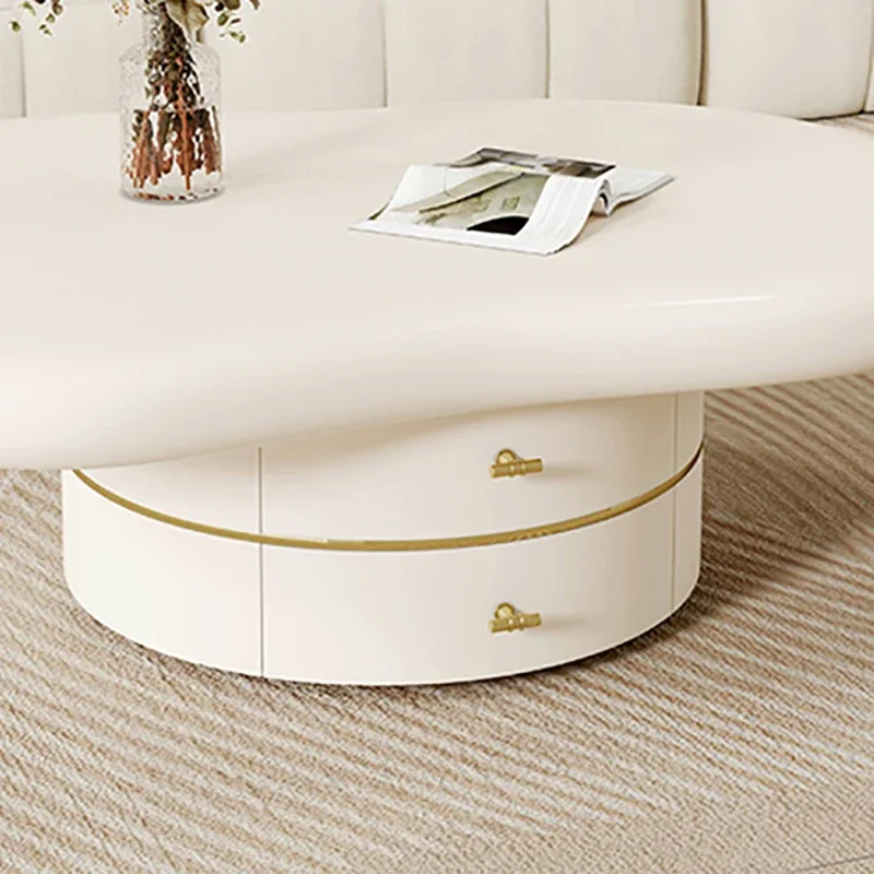 Design Modern Coffee Table Makeup Vanity White Center Corner Nordic Side Table Small Wood Muebles Para El Hogar Room Decor