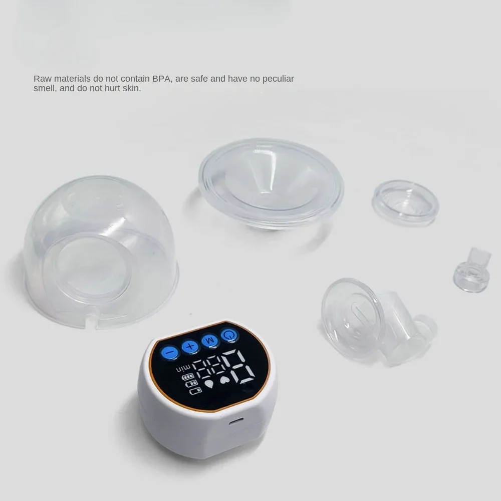 Wearable Intelligent Sucker Silent High Suction Electric Breast Sucker USB Charging Is A Must-have for Traveling Accessories