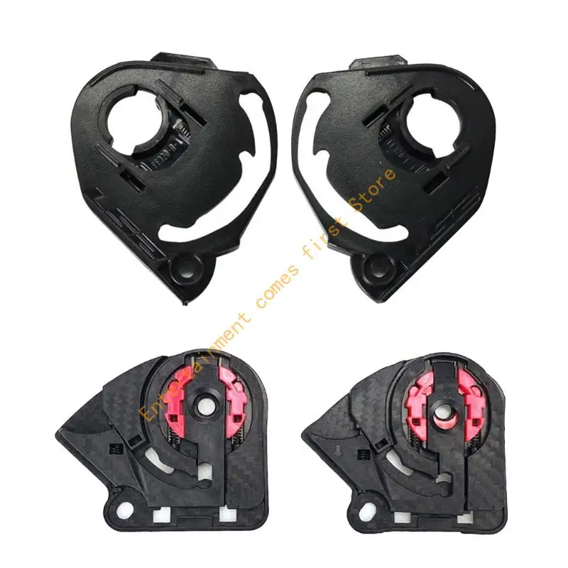 

2PCS Superior ABS Helmet Clamps Set for FF801 FF353 Models Strong Structure 55KD