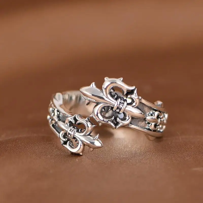 anillo-de-plata-de-ley-s925-con-diseno-de-ancla-abierta-flor-de-lis-y-flor-de-cruz-estilo-nicho-tendencia-hip-hop-anillo-de-personalidad-y-pulsera