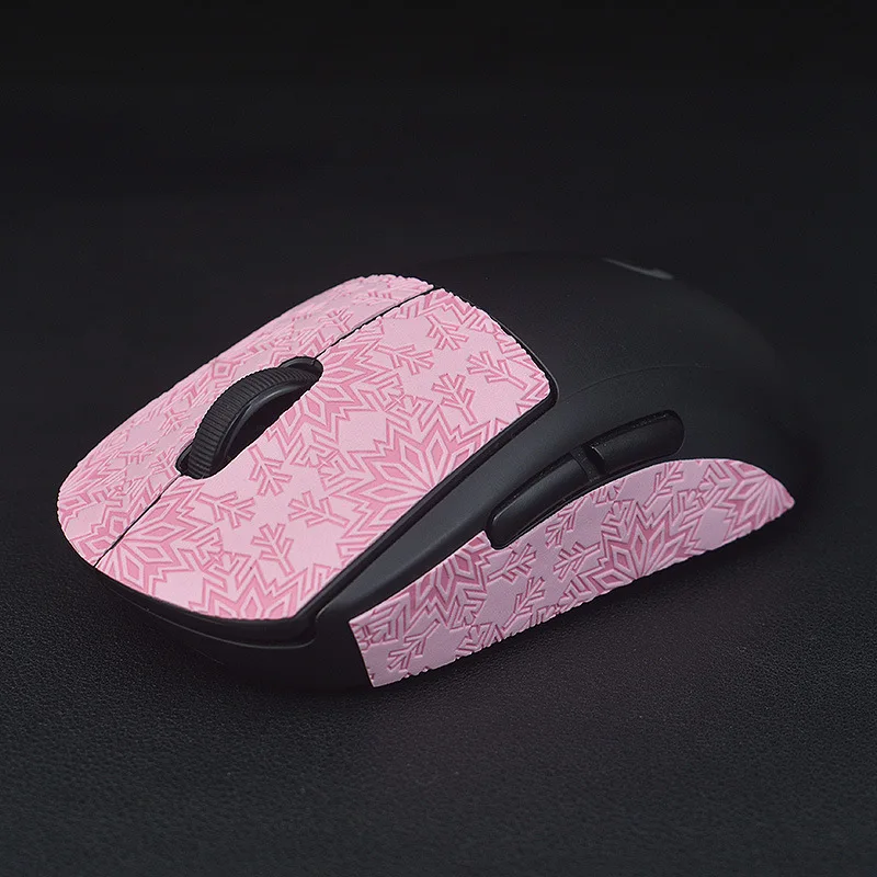 Cinta de agarre para ratón, pegatina artesanal para patines, piel de lagarto antideslizante, chupar el sudor para Logitech G Pro X superligero GPW inalámbrico sin ratón