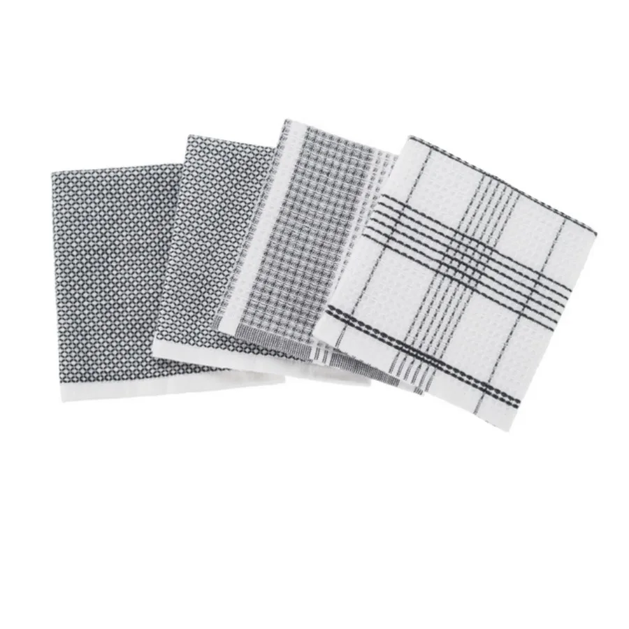 

Better Homes and Gardens 4Piece Oversized Dish Cloth Set Rich Black