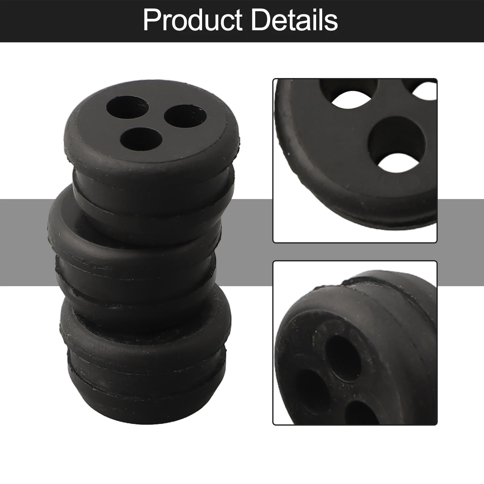 Brand new High quality Grommets For HCA-2400 Fuel Line Tank 3 Pack For Echo Trimmer Blower V137000030 13211546730