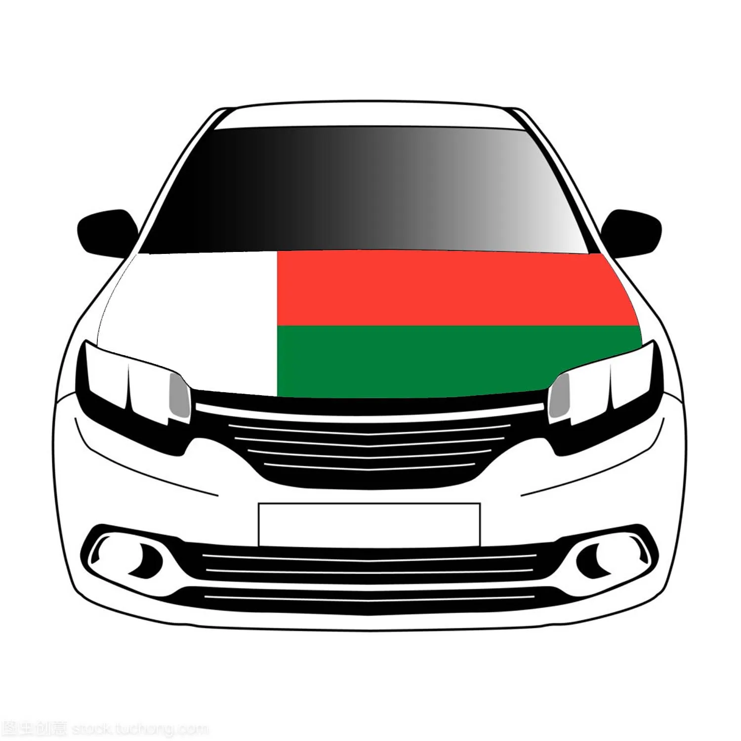 

Флаги с флагом Мадагаскара, крышка на капот автомобиля, 3,3x5 футов/5x7 футов, баннер из 100% полиэстера, цифровая печать, мероприятия, фестивали и использование автомобиля