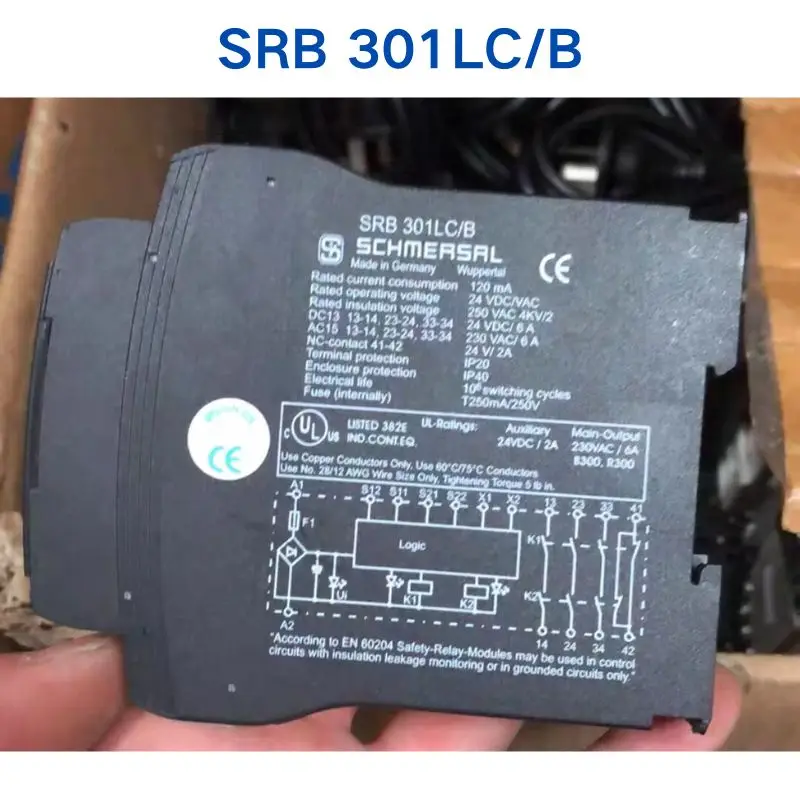 

Second-hand test OK for SCHMERSAL relay SRB301LC/B SRB 301LC/B
