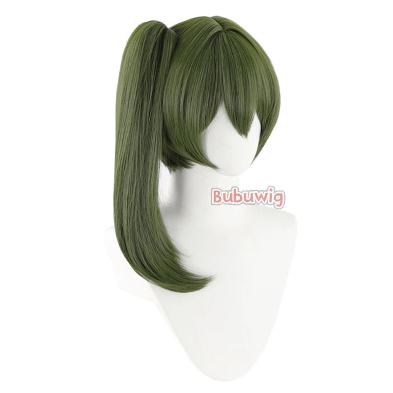 Bubudwig-合成毛,耐熱性,50cm,男性用,ポニーテール,コスプレ用