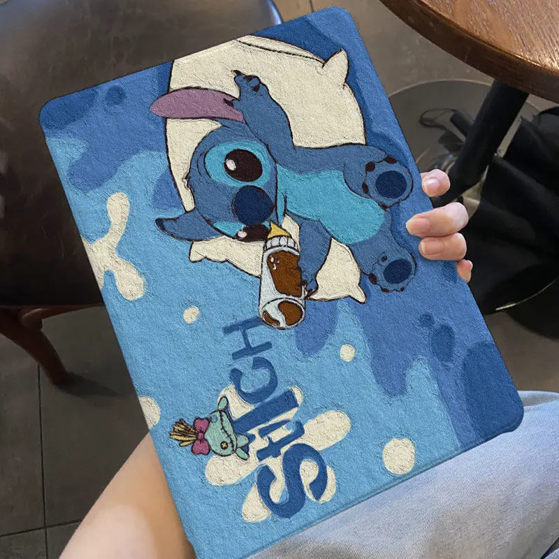 

Новый милый чехол для планшета Stitch для Redmi Pad SE 11 Pad Pro 12,1 дюймов Pad 10,6, противоударный защитный чехол из ТПУ с героями мультфильмов