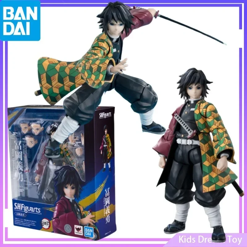 

Bandai in Stock Original S.H.Figuarts Demon Slayer Anime Figures -GIYU TOMIOKA- Action Figures Toys Collectible Model Gifts Kids