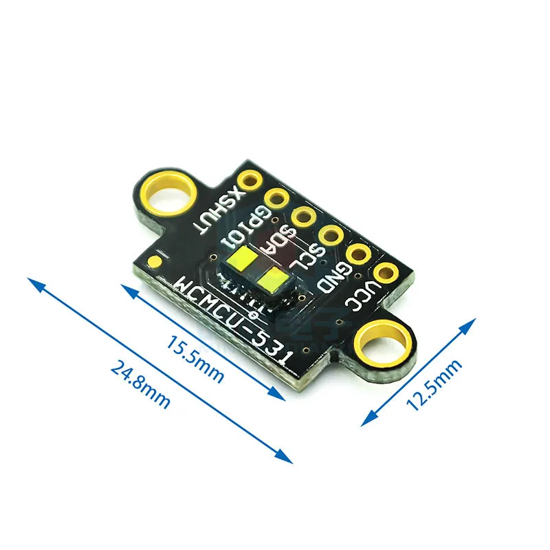 1~50Pcs VL53L1X Laser Ranging Sensor Module TOF Time Of Flight Ranging 4m Ranging Black Board Red Board