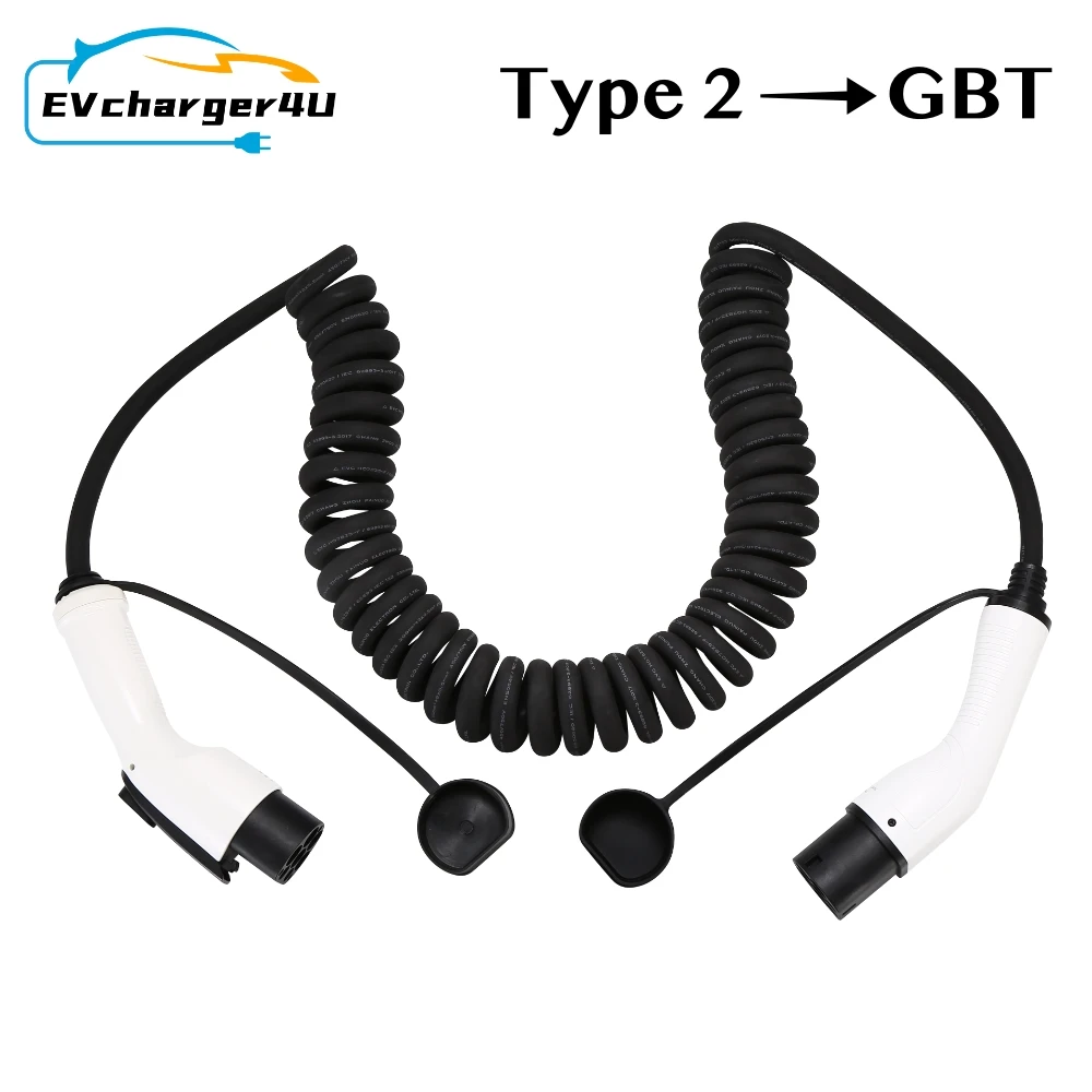 Рисунок 6 - Спиральный зарядный кабель EVcharger4U