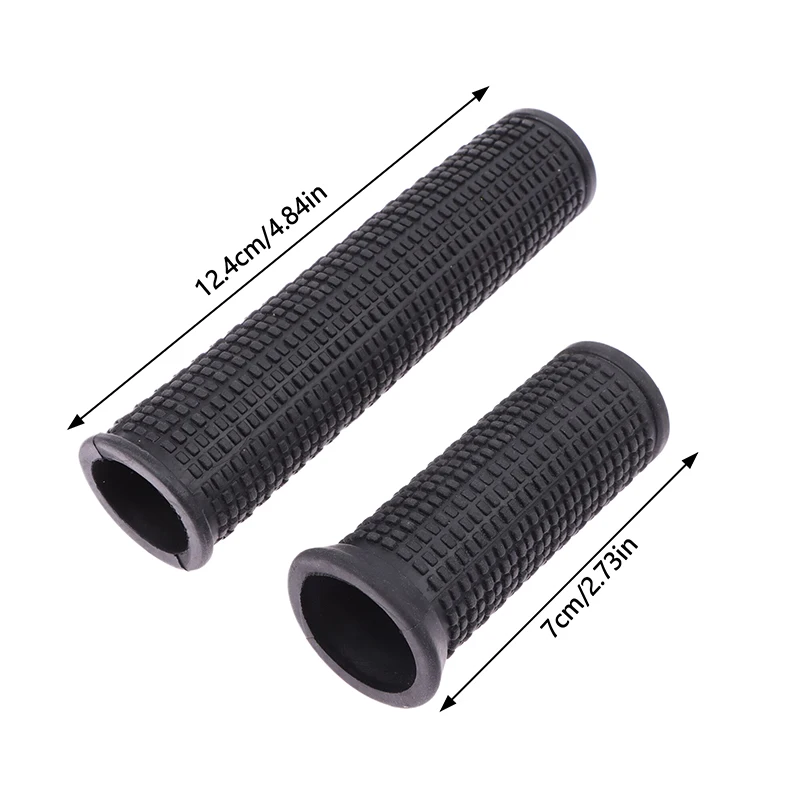 1Pair Bicycle Grips Mountain Handlebars Gloves Non-slip Rubber Grips Long And Short Cycling Equipment Bicycle Turn Handle Grips