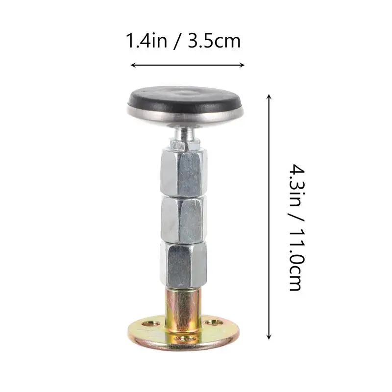 4 Pcs Bedhead Anti-shaking Cabinet Furniture Adjustable Anti-inverted Devices Fixator Wall Stabilizer Height Bedside Fixing Tool